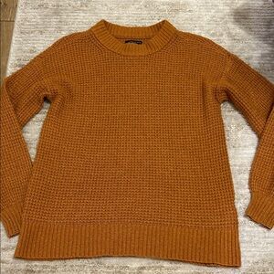 American Eagle Outfitters Burnt Orange Knit Sweater